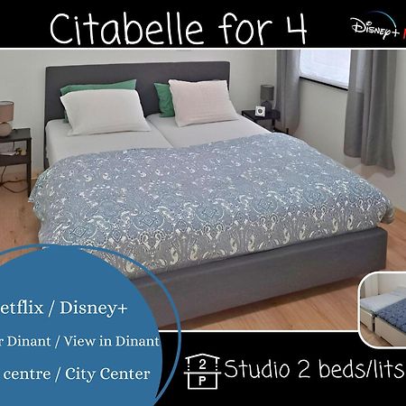 O Reflets - Citabelle For 4 - Studio 2 Rooms View "Citadelle" Dinant Exteriör bild